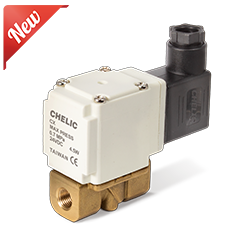 CHELIC CX Series: Direct-Acting 2-Port 2-Position Solenoid Valve - CXA2-01-A2-K